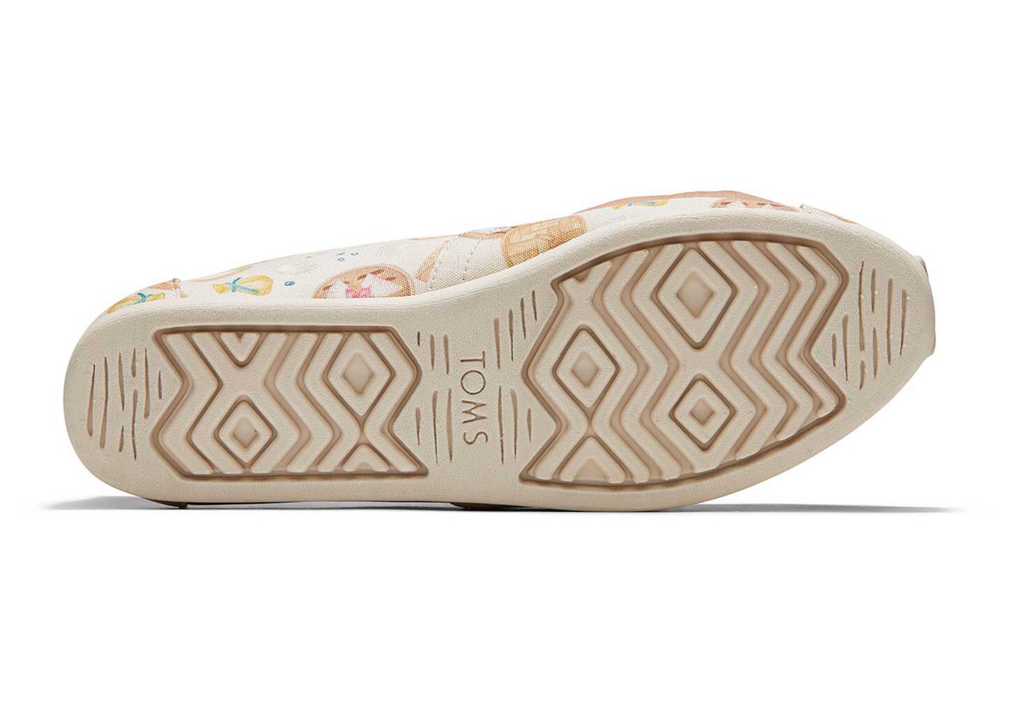 Toms Alpargata Dumplings Espadrille Beige - Womens - 30421-NDUT